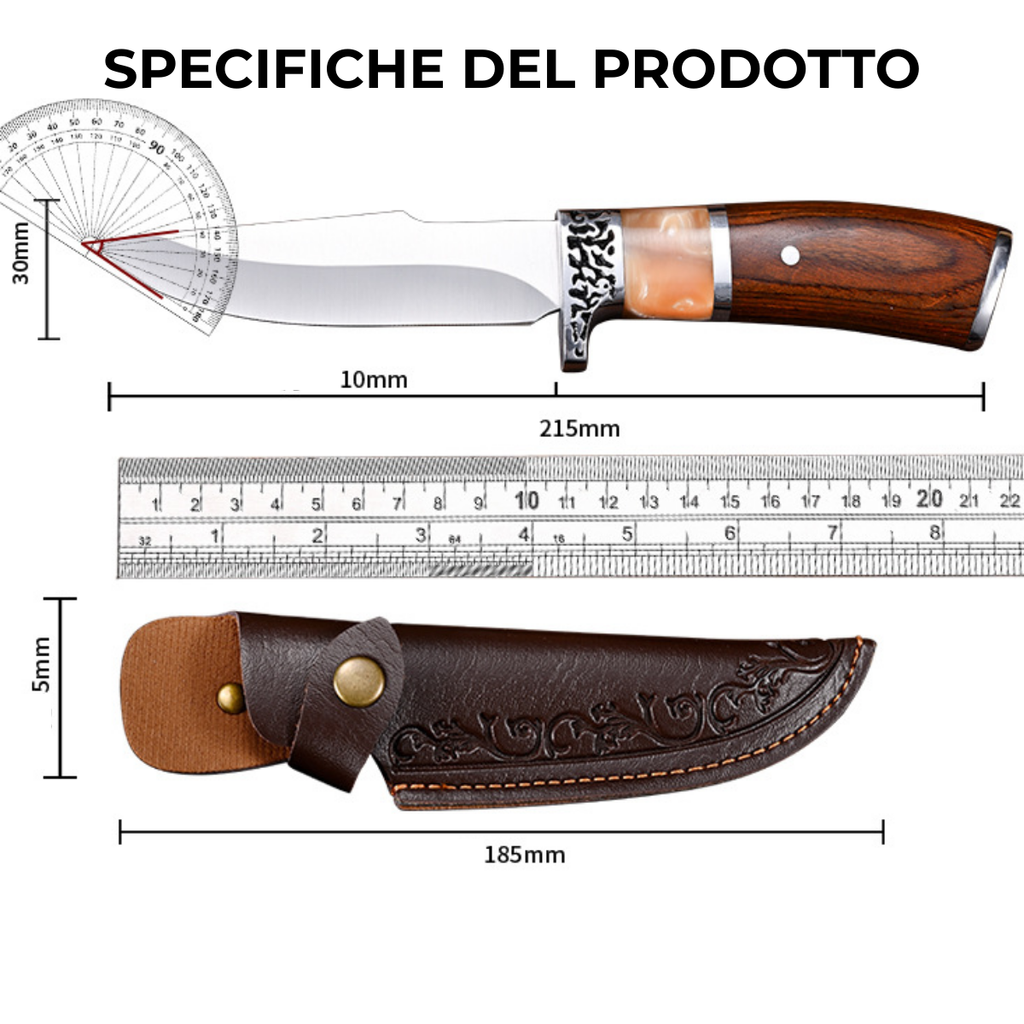 Coltello da Avventura di Alta Gamma