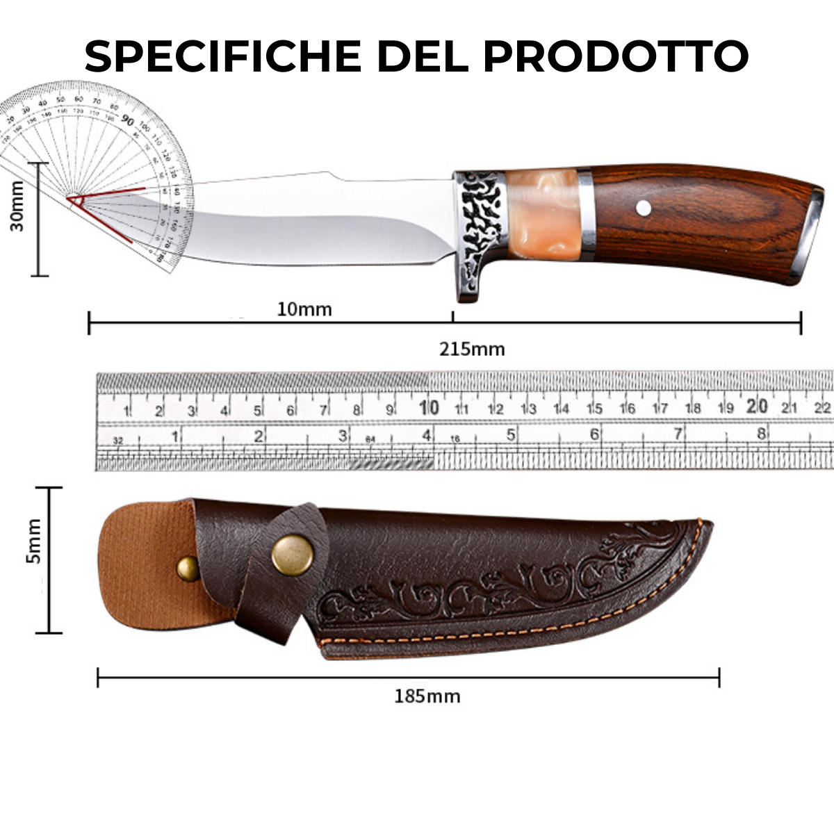 Coltello da Avventura di Alta Gamma