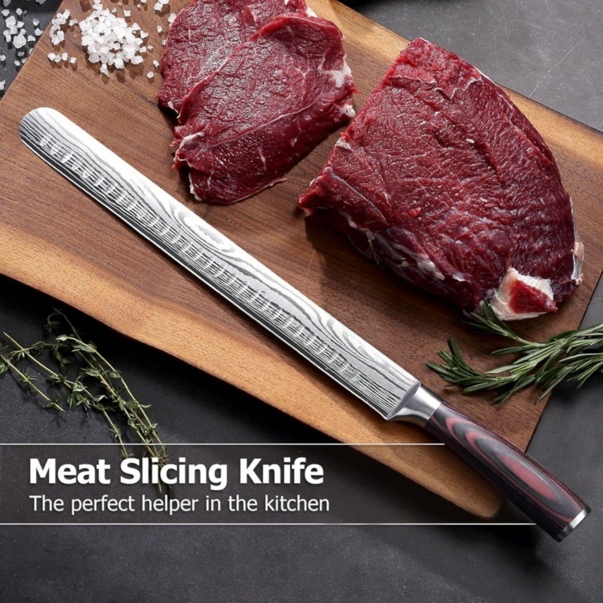 Damasco Coltello da Prosciutto