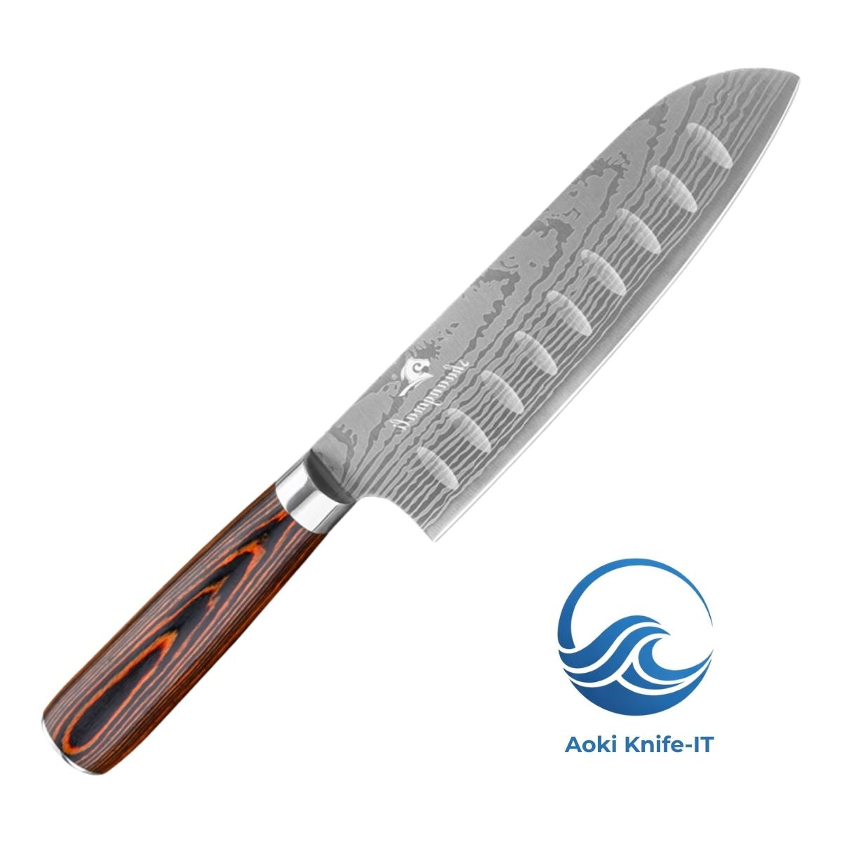 Damasco Coltello Santoku