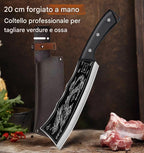 Coltello Del Drago Nero Acciaio Al Titanio