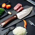 (OFERTA CALIENTE) Coltello da esterno forgiato in acciaio inossidabile, coltello multiuso portatile.