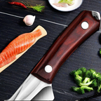 (OFERTA CALIENTE) Coltello da esterno forgiato in acciaio inossidabile, coltello multiuso portatile.
